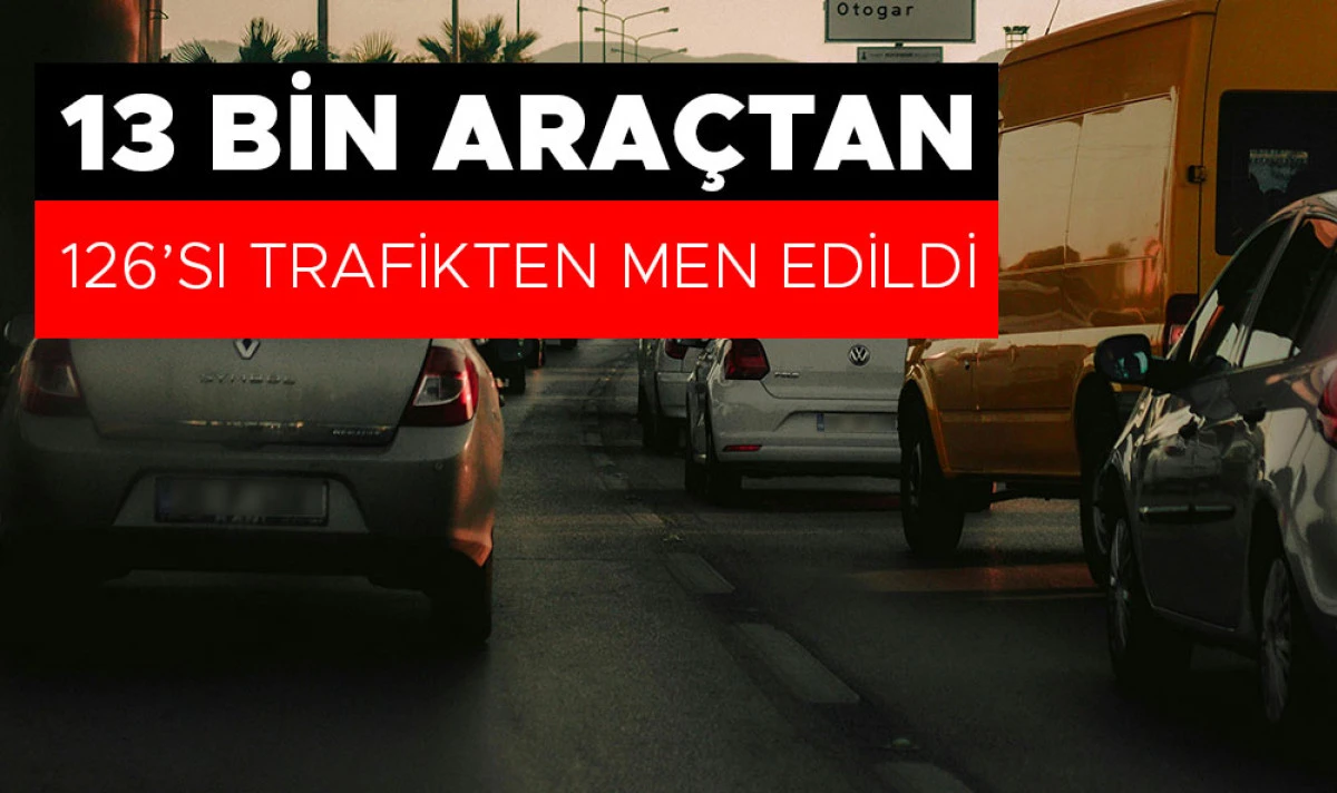 D&uuml;zce&rsquo;de Trafik Denetimleri Sıklaştı: 13 Bin Ara&ccedil; Kontrol Edildi, 126 Ara&ccedil; Trafikten Men Edildi