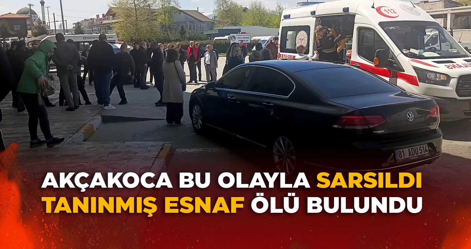 AK&Ccedil;AKOCA BU OLAYLA SARSILDI: TANINMIŞ ESNAF &Ouml;L&Uuml; BULUNDU