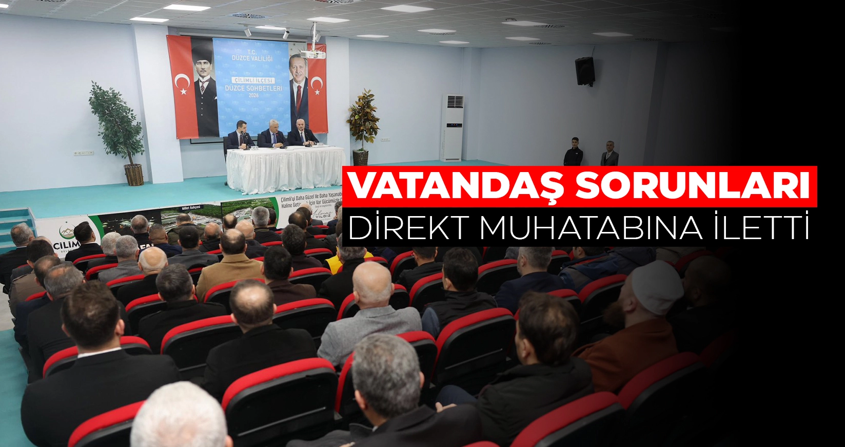 D&Uuml;ZCE SOHBETLERİ&rsquo;NİN İKİNCİ DURAĞI &Ccedil;İLİMLİ 