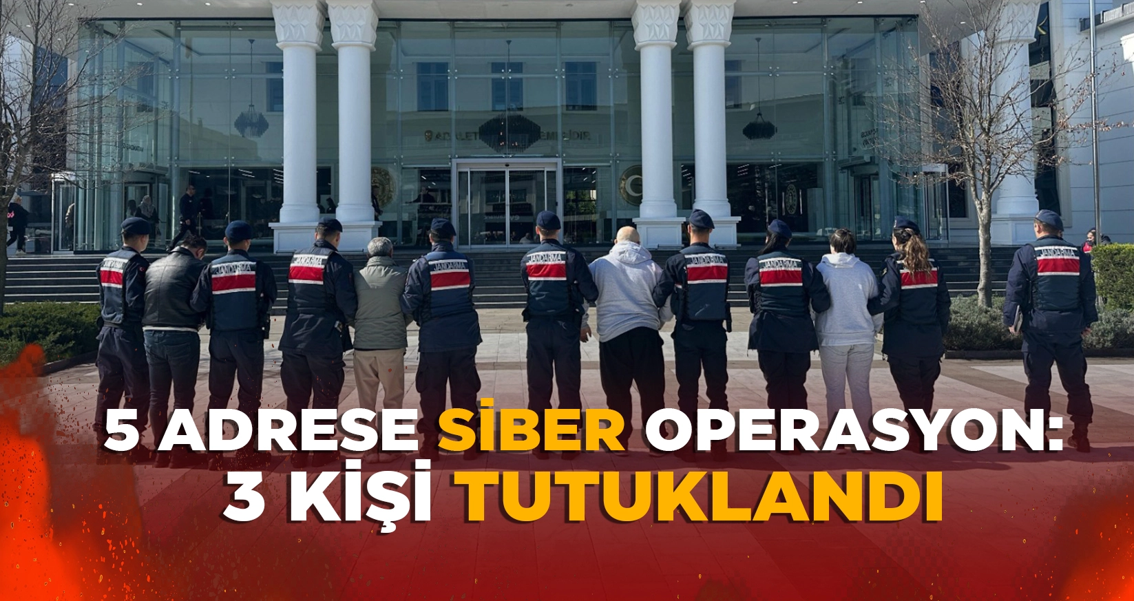 D&Uuml;ZCE'DE SİBER OPERASYON: 3 KİŞİ TUTUKLANDI