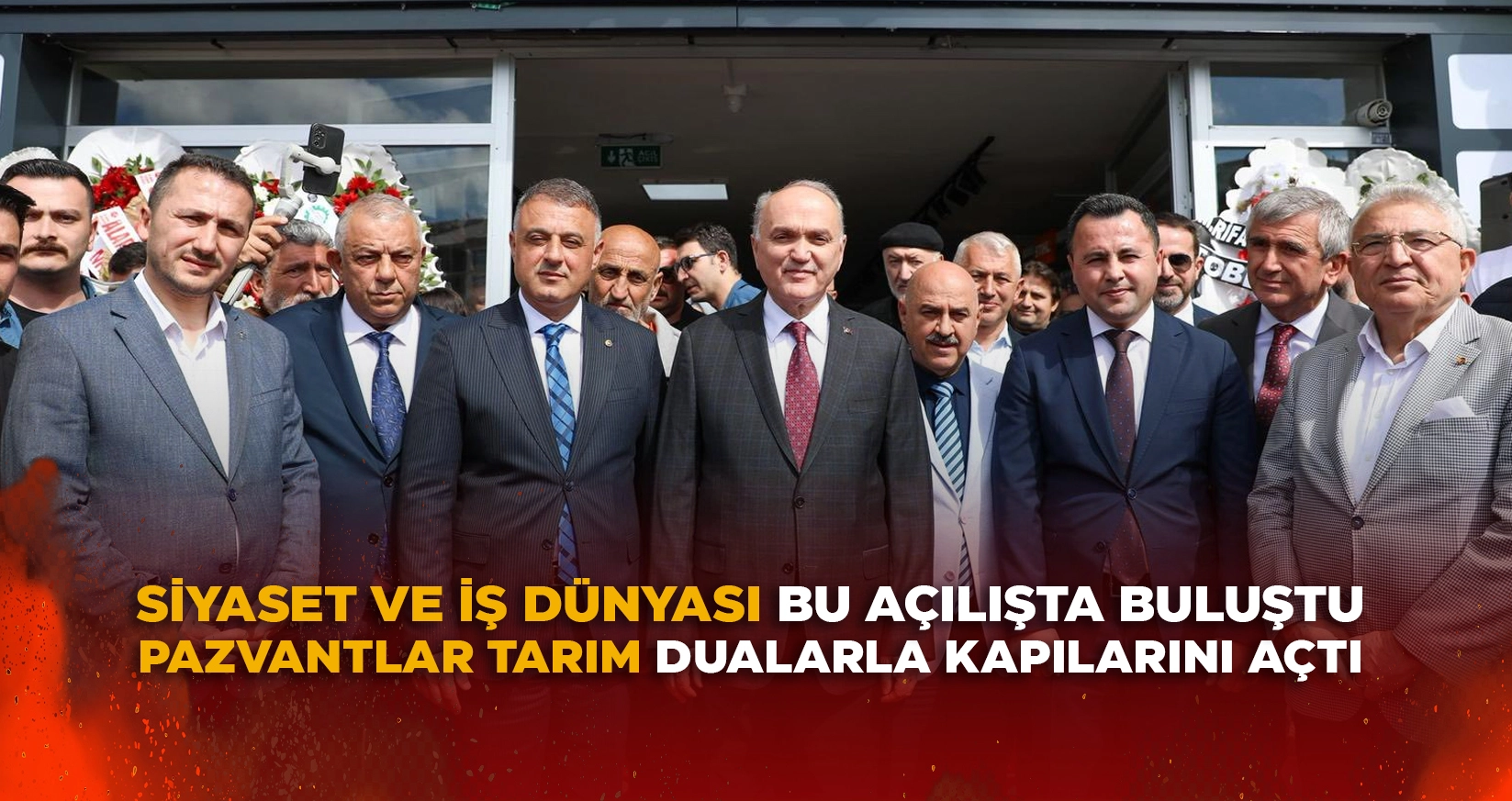 PAZVANTLAR TARIM DUALARLA KAPILARINI A&Ccedil;TI