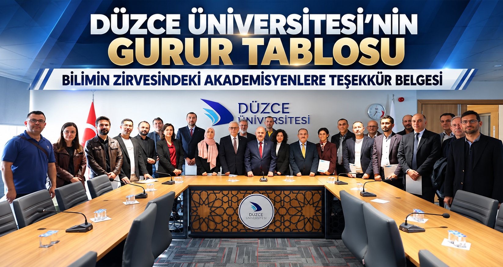 Düzce Üniversitesi’nin Gurur Tablosu