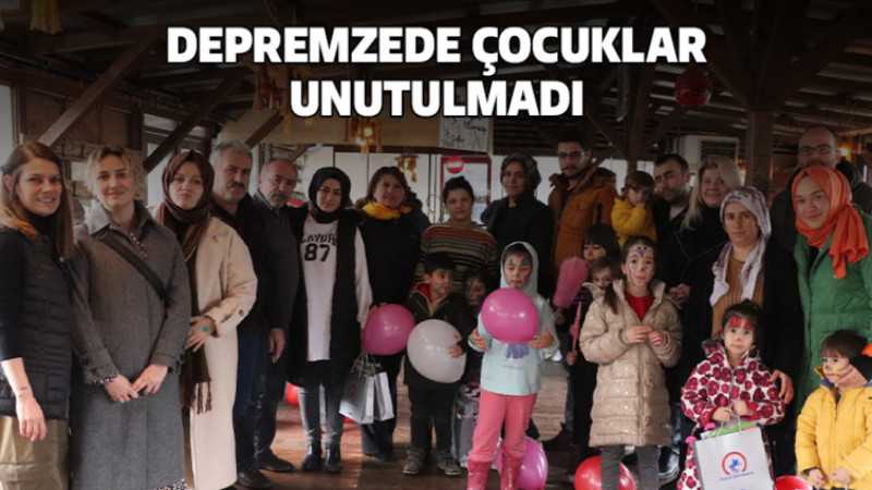 Çocuk Üniversitesi'nden Depremzede Çocuklar İçin Etkinlik Düzenlendi