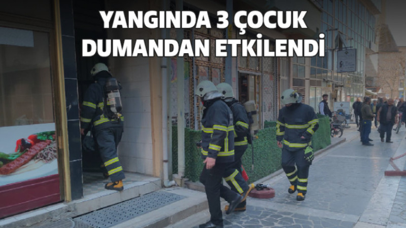 Düzce Şehir Merkezinde Yangın