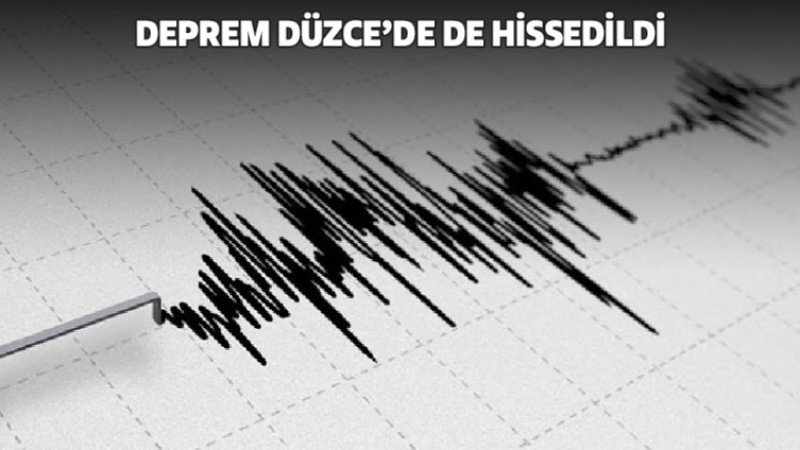 Bolu'da Meydana Gelen Deprem Düzce'de de Hissedildi