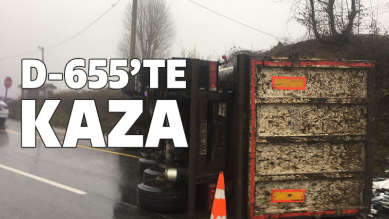 D-655 Karayolu'nda Kaza