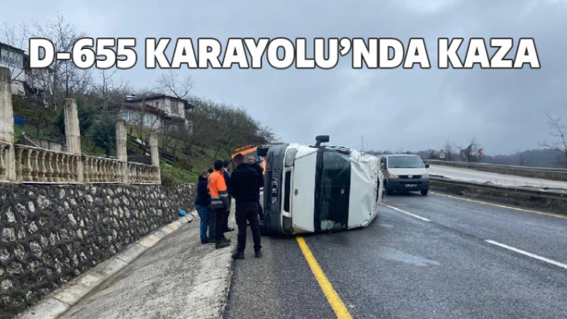 D-655 Karayolu'nda Kaza
