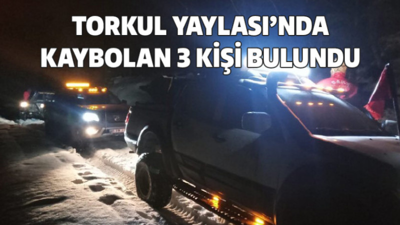 Kamp İçin Gelip Kaybolan 3 Kişi Bulundu