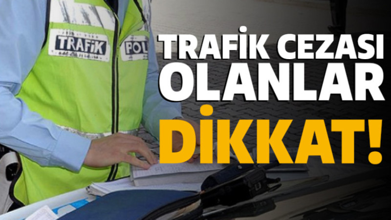 Trafik Cezalarına Yapılandırma Geliyor