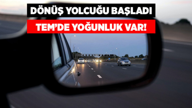 Dönüş Yolculuğu Başladı