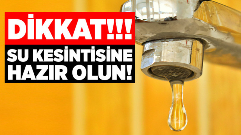 Düzce Belediyesi Su Kesintisi Olacağını Duyurdu