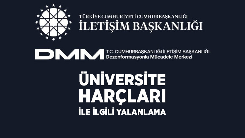 Üniversite Harçları ile İlgili Yalanlama