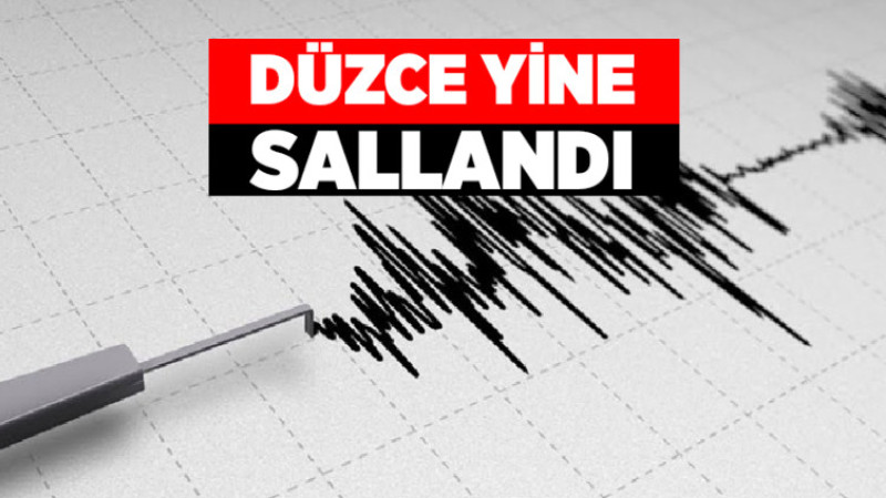 Düzce Yine Salladı