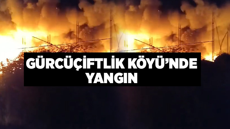 Depo Alevlere Teslim Oldu