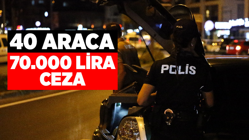 Düzce İl Emniyet Müdürlüğü Ekipleri Denetimlerini Sürdürüyor