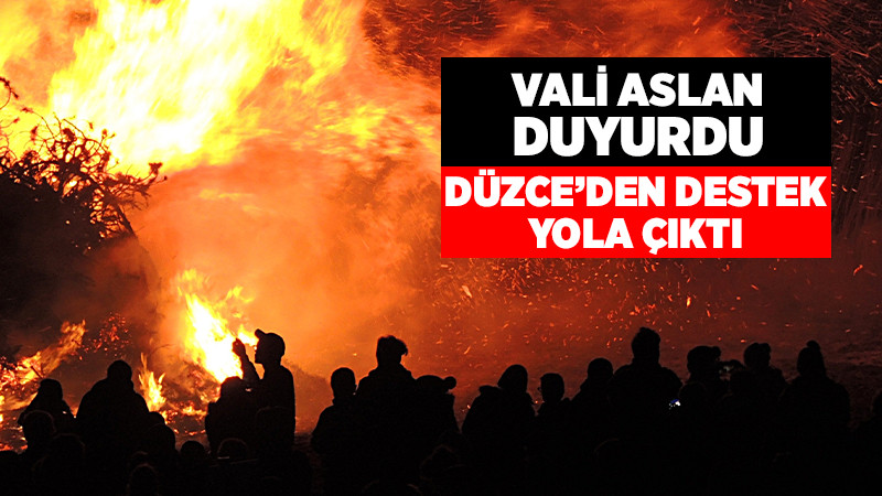 Vali Aslan: Çanakkale'ye Destek Ekibimiz Yola Çıktı