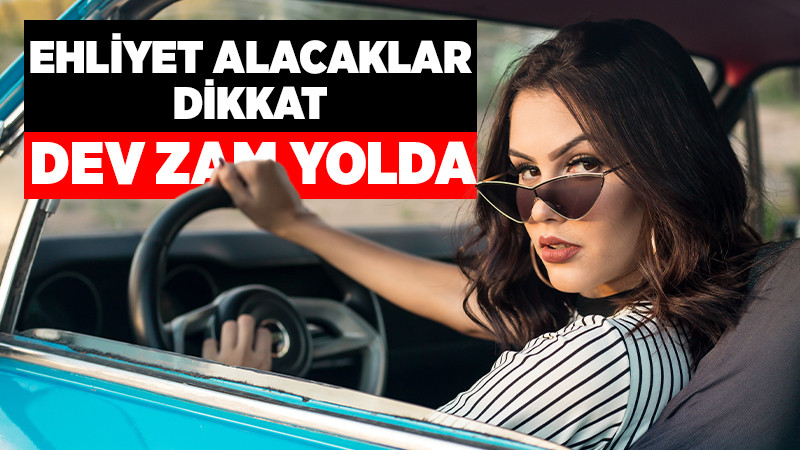 Sürücü Adaylarına Kötü Haber