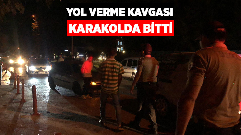 Yol İçin Birbirlerine Girdiler