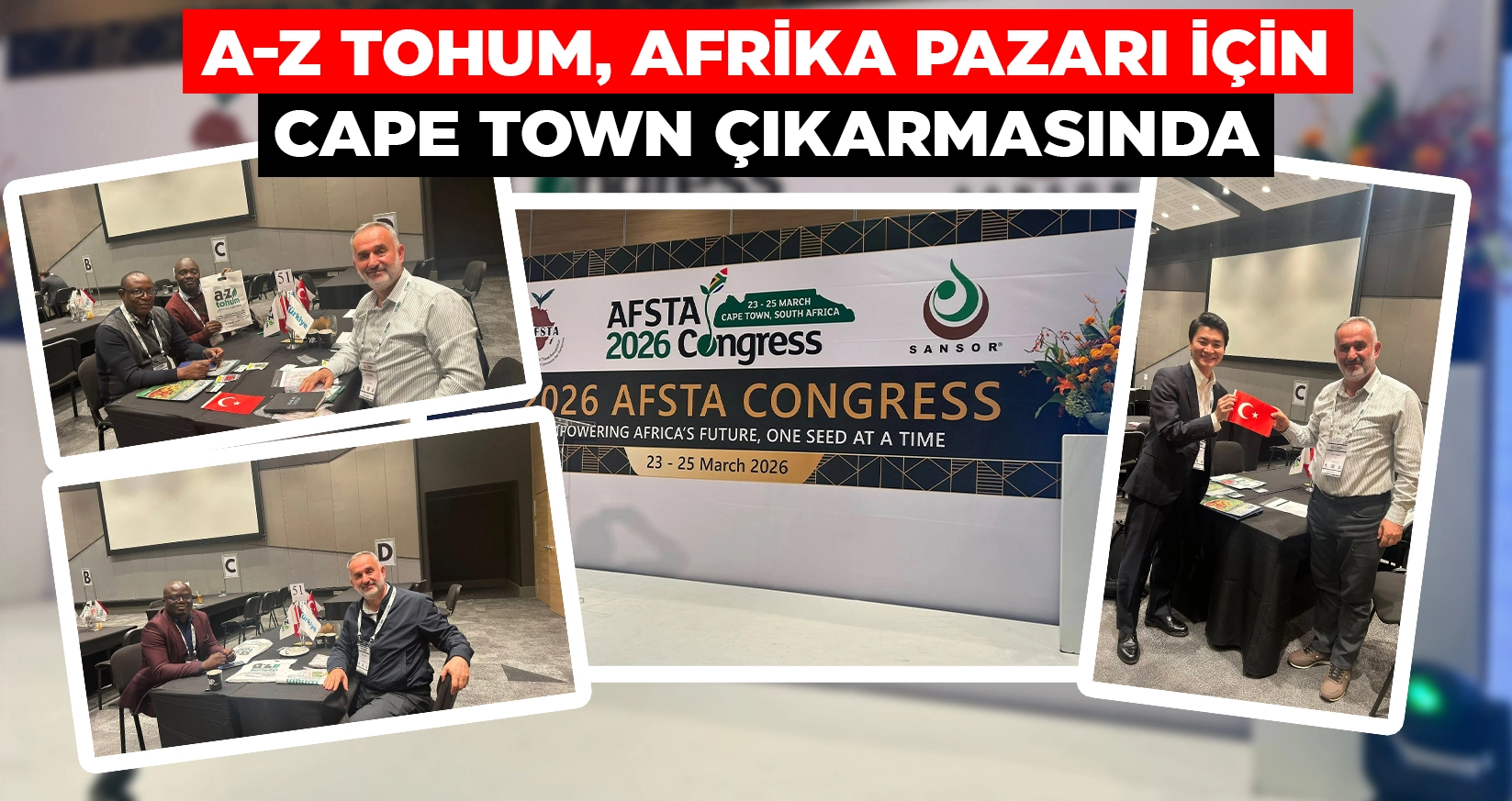 TARIMDAKİ GURURUMUZ UZUN: YERLİ TOHUM İÇİN YENİ ROTA AFRİKA