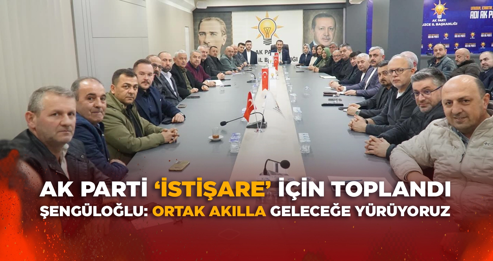 ŞENGÜLOĞLU: ORTAK AKILLA GELECEĞE YÜRÜYORUZ