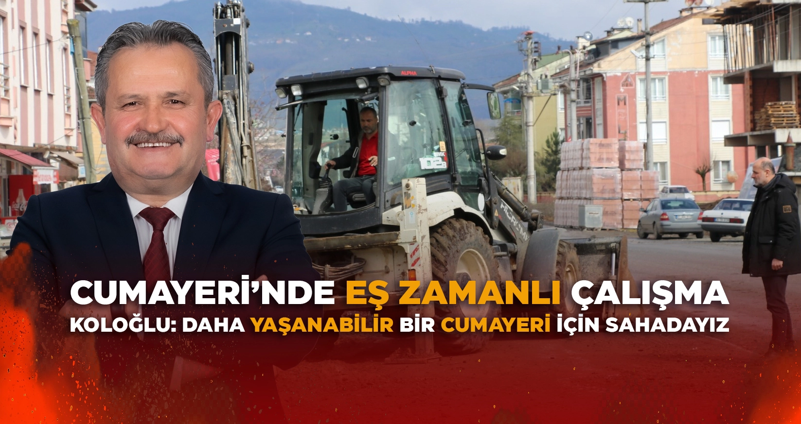 CUMAYERİ’NDE EŞ ZAMANLI ÇALIŞMA