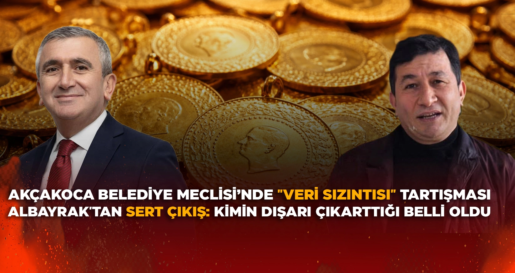 AKÇAKOCA BELEDİYE MECLİSİ'NDE 'VERİ SIZINTISI' TARTIŞMASI