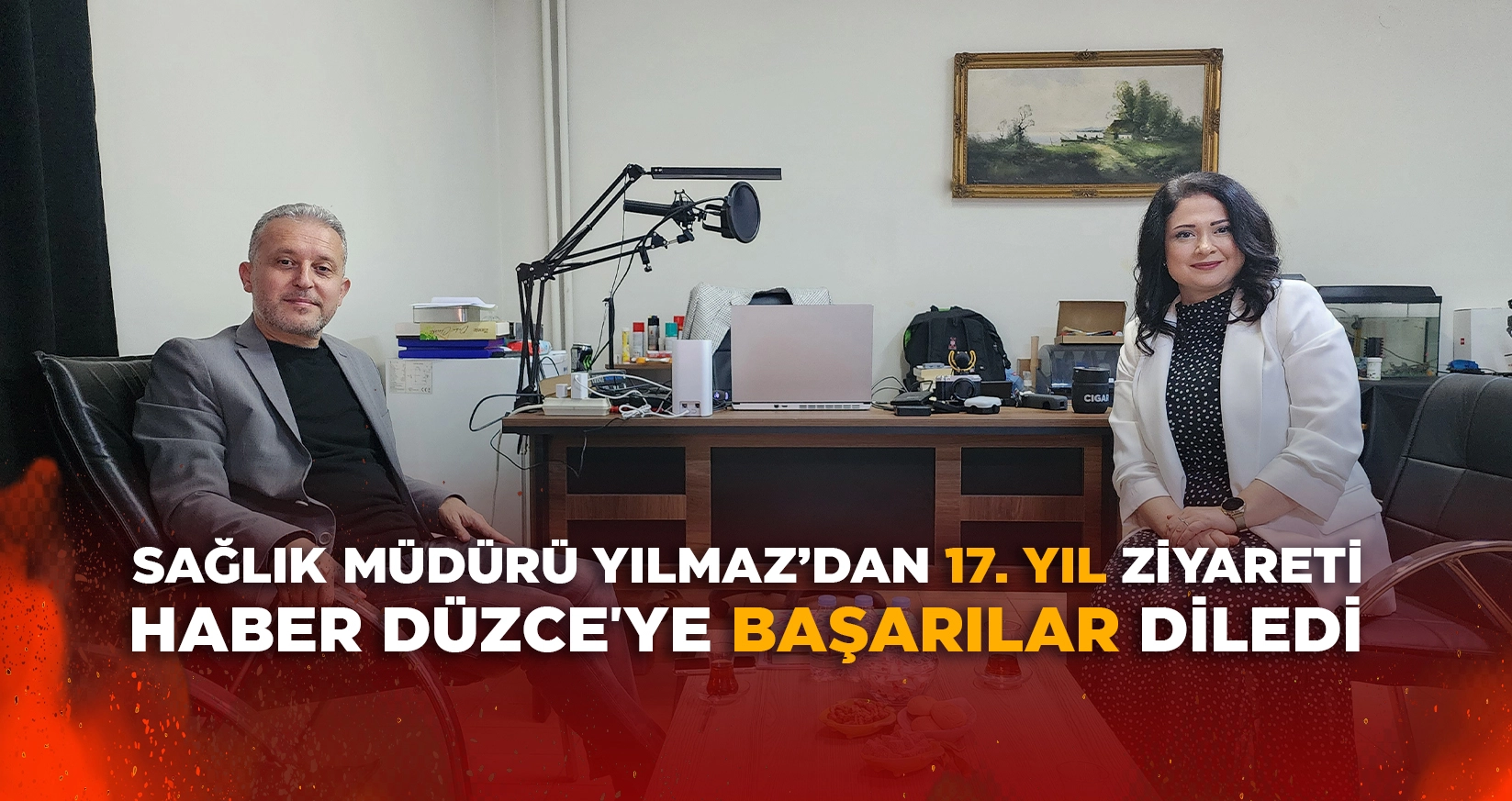 HABER DÜZCE'YE BAŞARILAR DİLEDİ