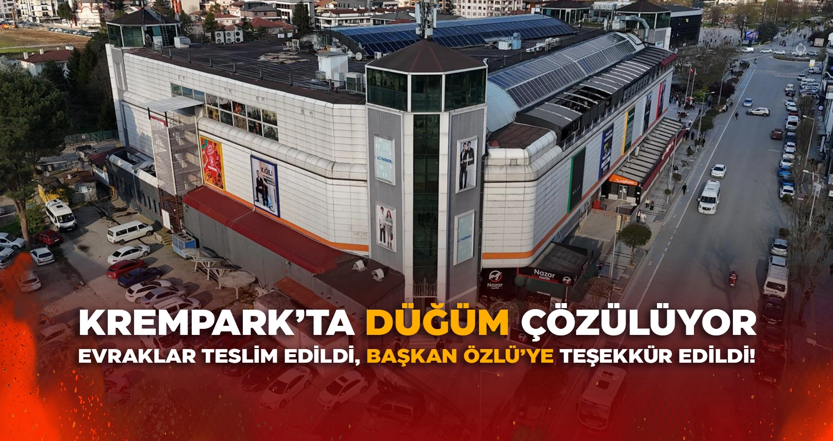 EVRAKLAR TESLİM EDİLDİ, BAŞKAN ÖZLÜ’YE TEŞEKKÜR EDİLDİ!