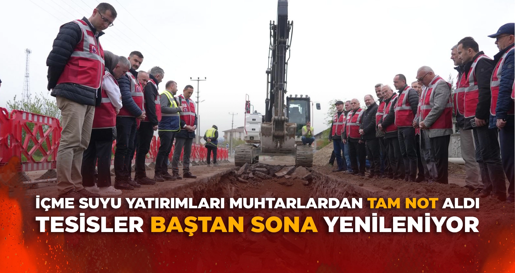 DÜZCE’DE İÇME SUYUNDA YAŞANAN SORUNLAR TARİH OLUYOR