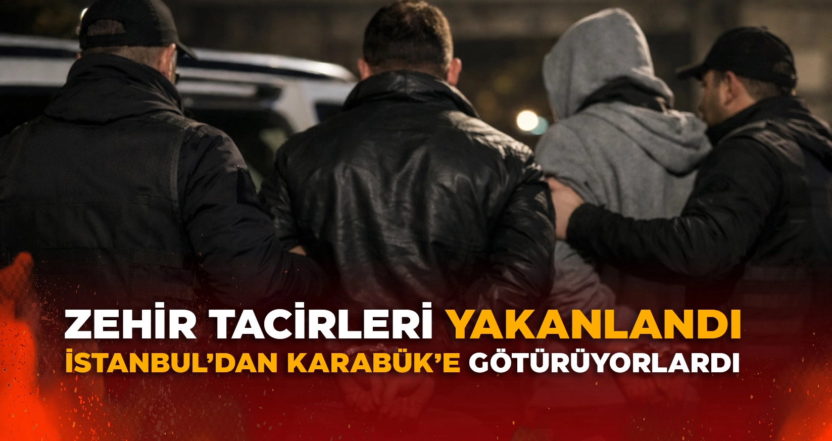 İSTANBUL'DAN KARABÜK'E GÖTÜRÜYORLARDI, DÜZCE'DE YAKALANDILAR