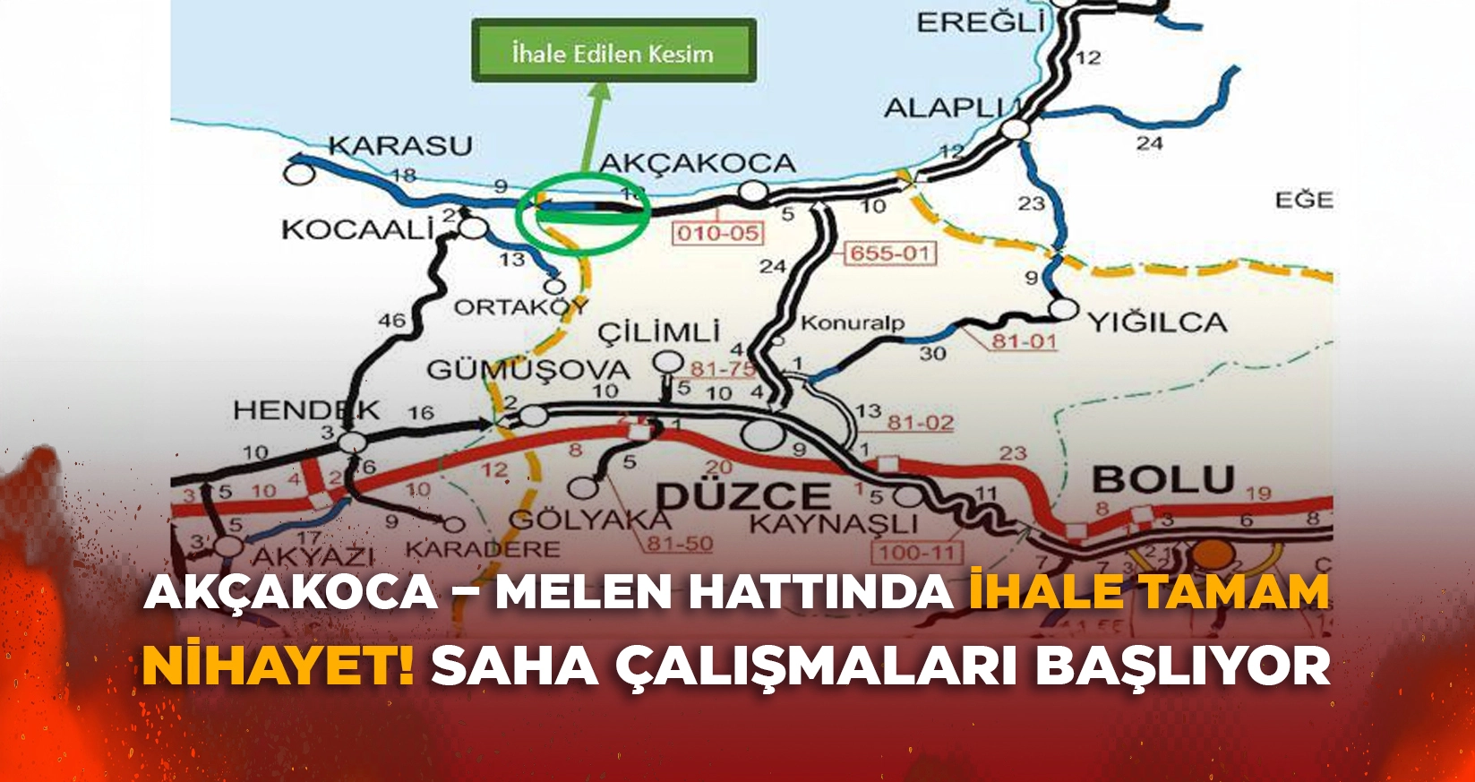 NİHAYET! SAHA ÇALIŞMALARI BAŞLIYOR