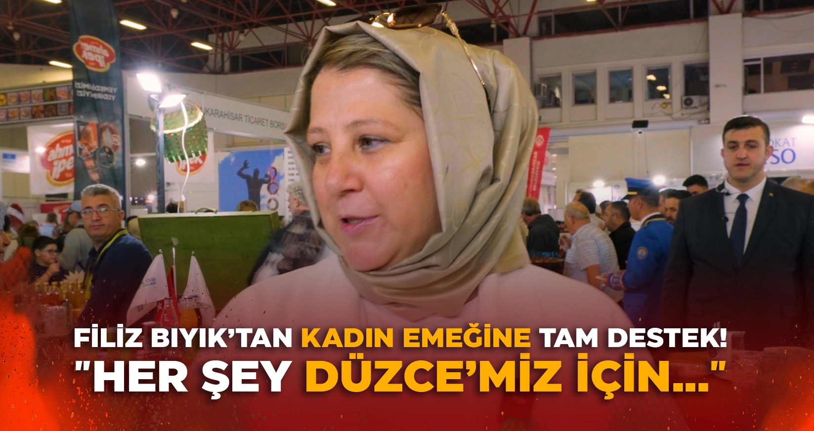 FİLİZ BIYIK’TAN KADIN EMEĞİNE TAM DESTEK!