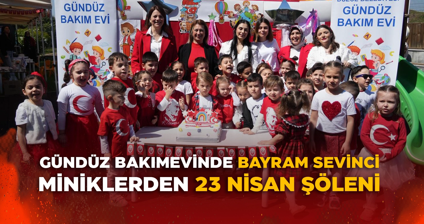 GÜNDÜZ BAKIMEVİNDE BAYRAM SEVİNCİ