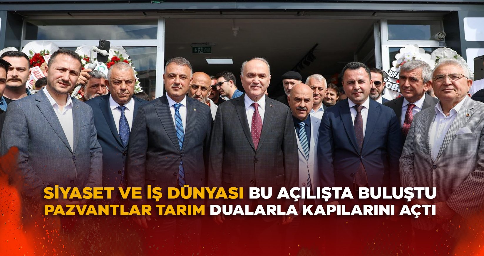 PAZVANTLAR TARIM DUALARLA KAPILARINI AÇTI