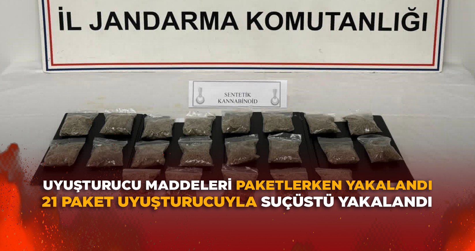 DÜZCE’DE UYUŞTURUCU OPERASYONU: SUÇ ÜSTÜ YAKALANDI
