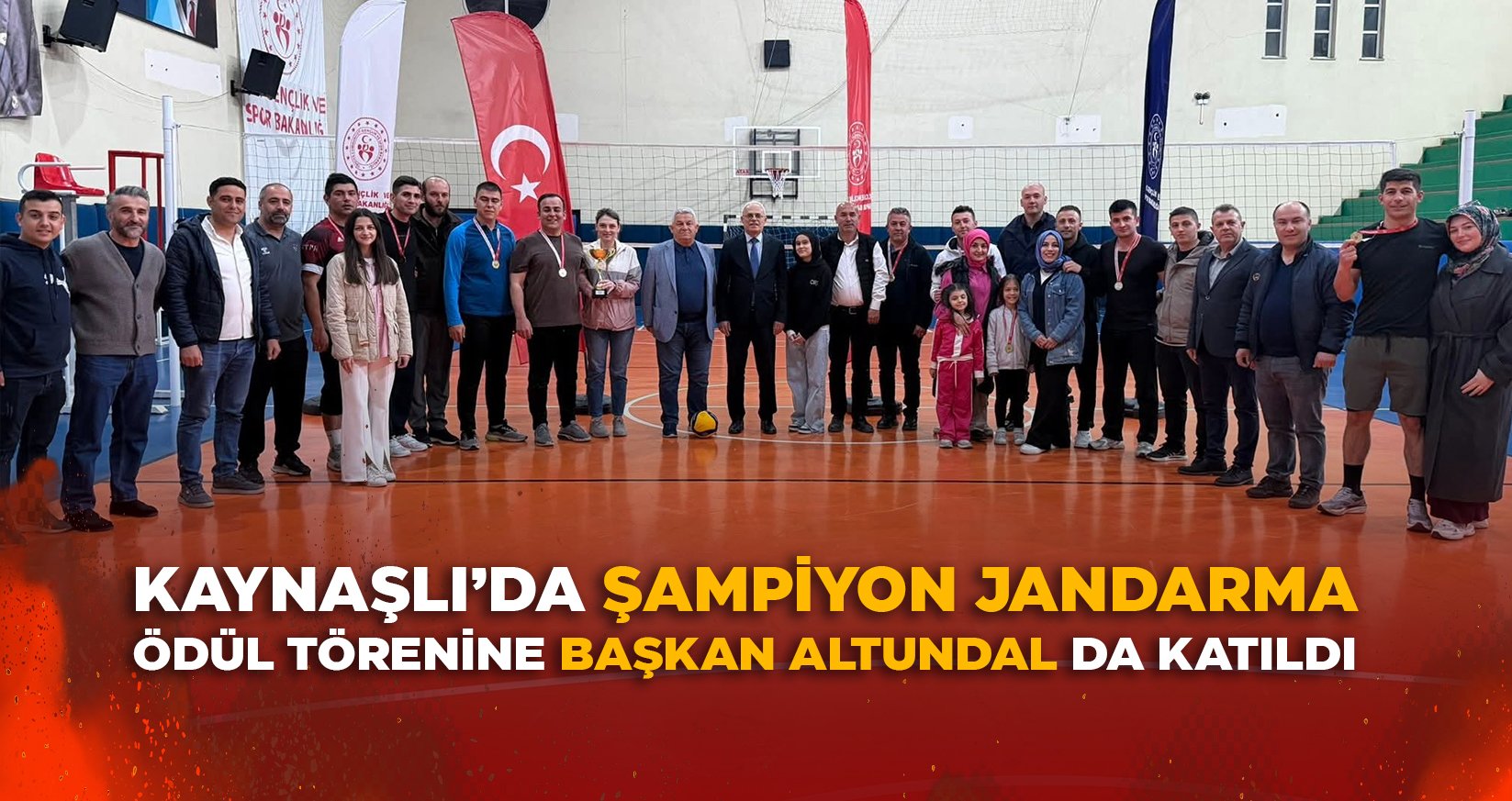 KAYNAŞLI’DA ŞAMPİYON JANDARMA