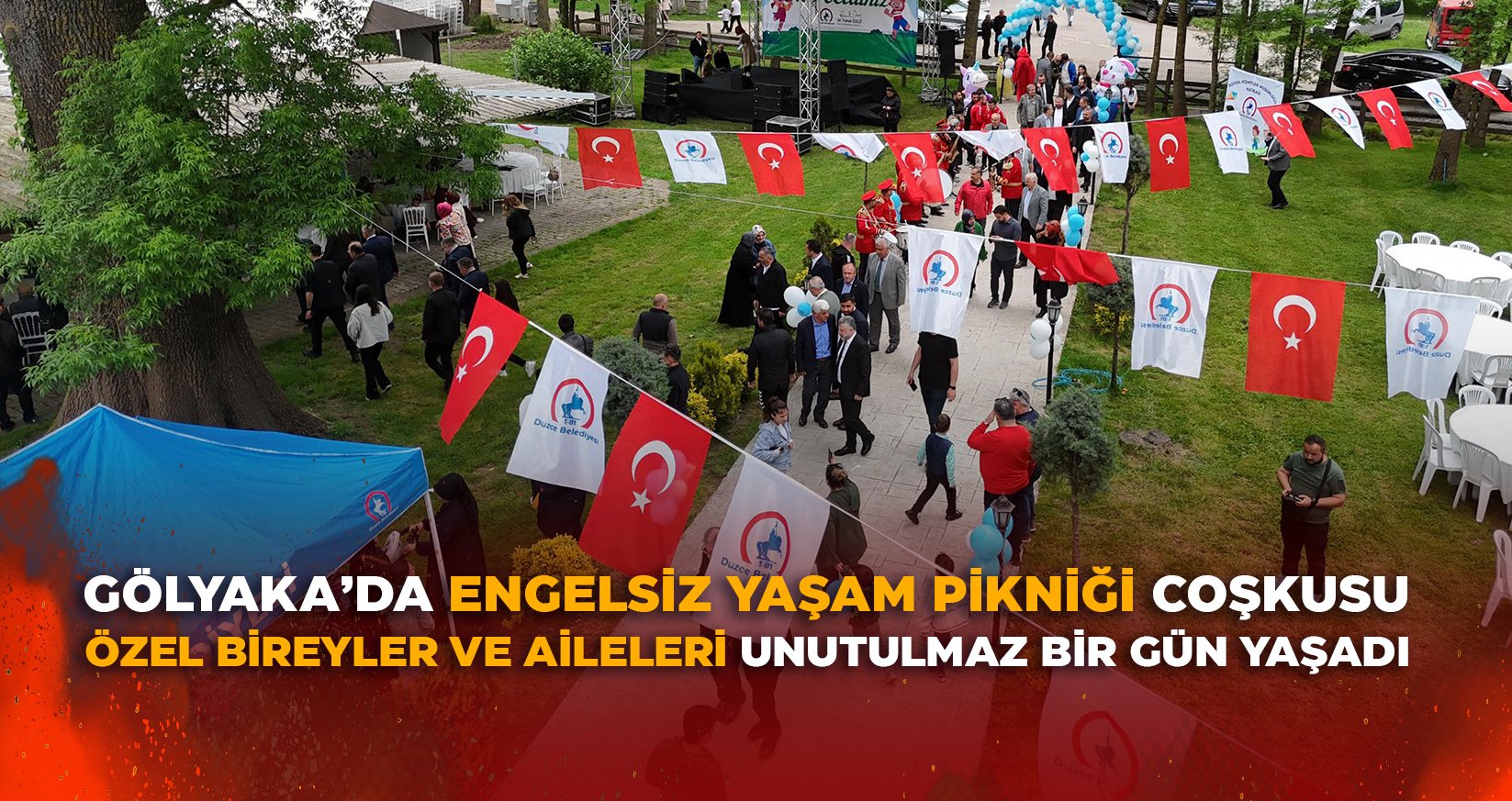 GÖLYAKA’DA ENGELSİZ YAŞAM PİKNİĞİ COŞKUSU