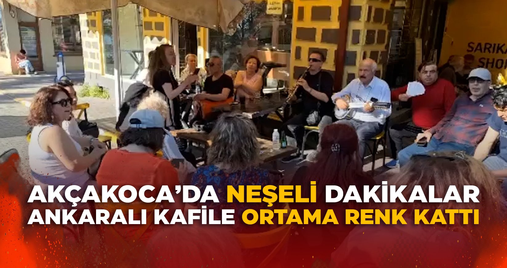 AKÇAKOCA’DA NEŞELİ DAKİKALAR