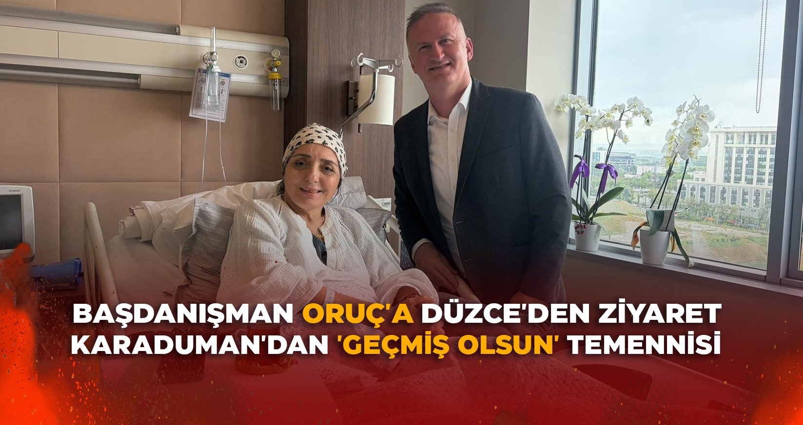 BAŞDANIŞMAN ORUÇ'A DÜZCE'DEN ZİYARET