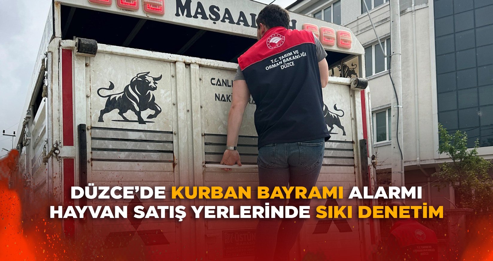 DÜZCE’DE KURBAN BAYRAMI ALARMI