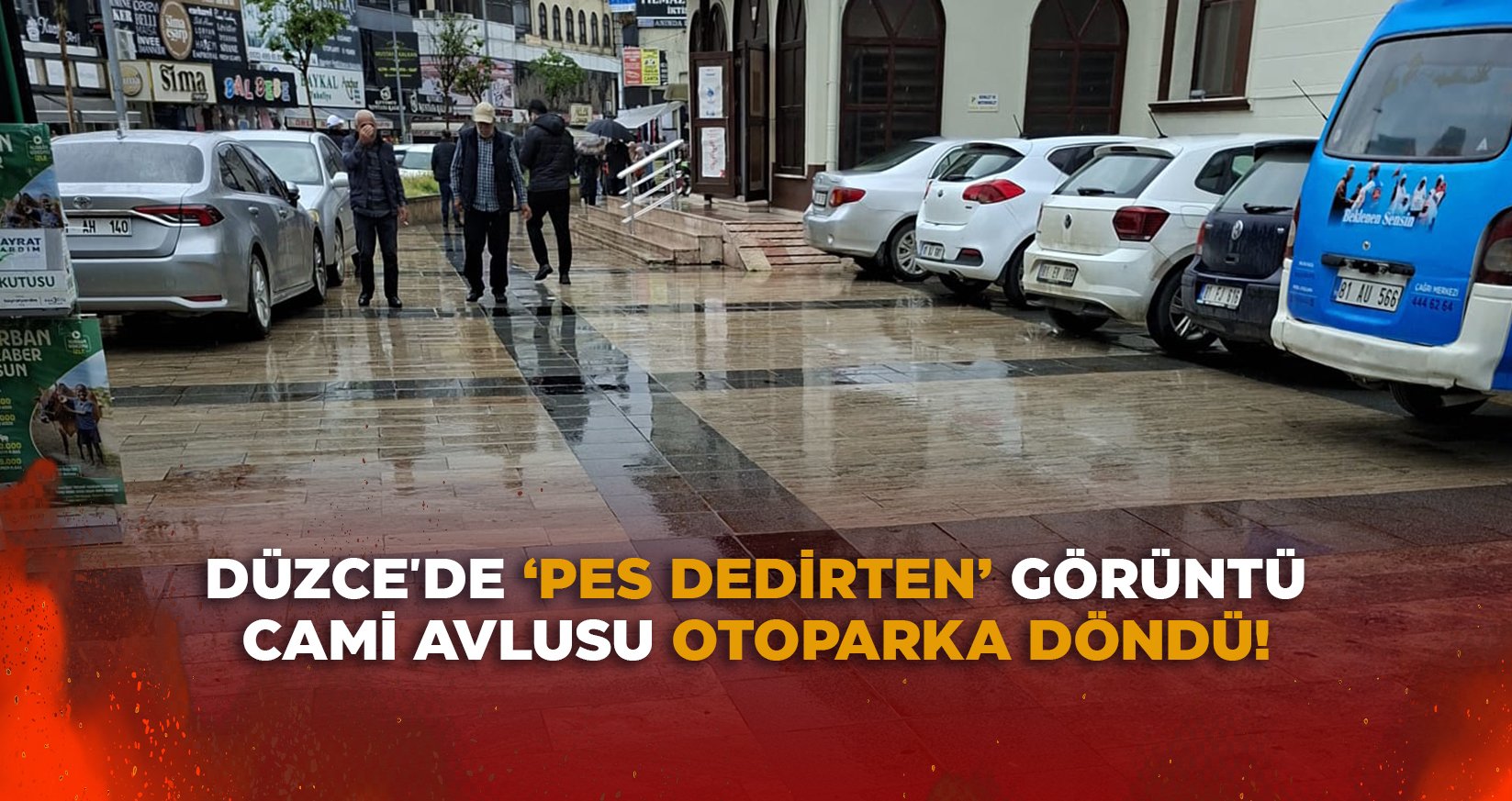 DÜZCE'DE ‘PES DEDİRTEN’ GÖRÜNTÜ