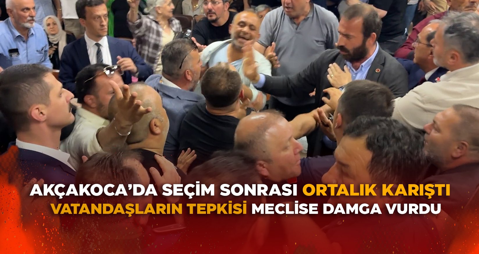 OYLAMA SONRASI GERGİNLİK YAŞANDI