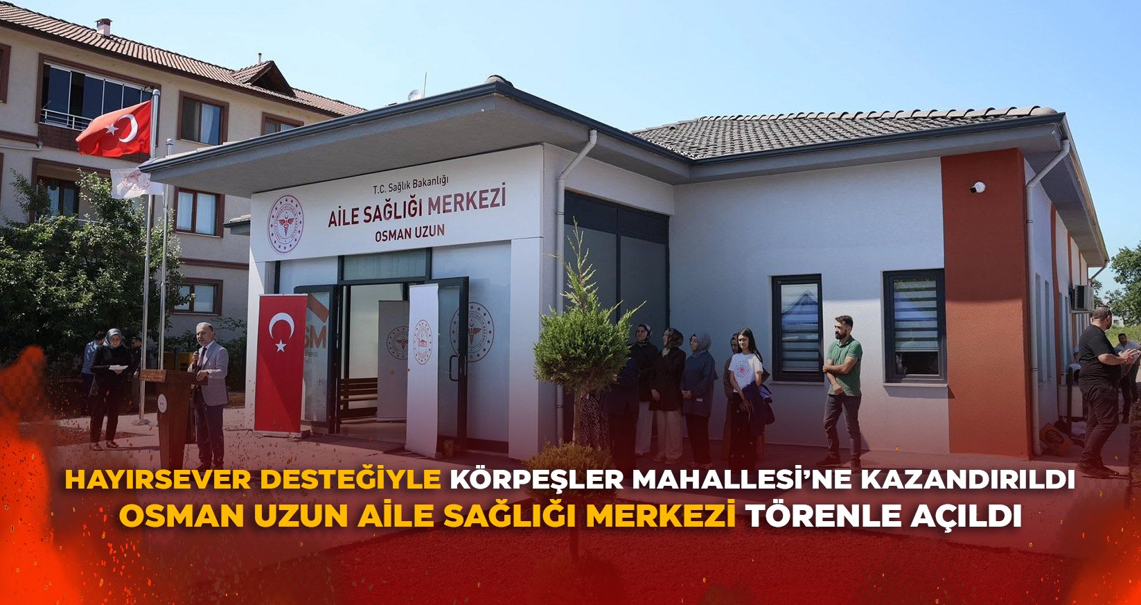 HAYIRSEVER DESTEĞİYLE KÖRPEŞLER MAHALLESİ’NE KAZANDIRILDI