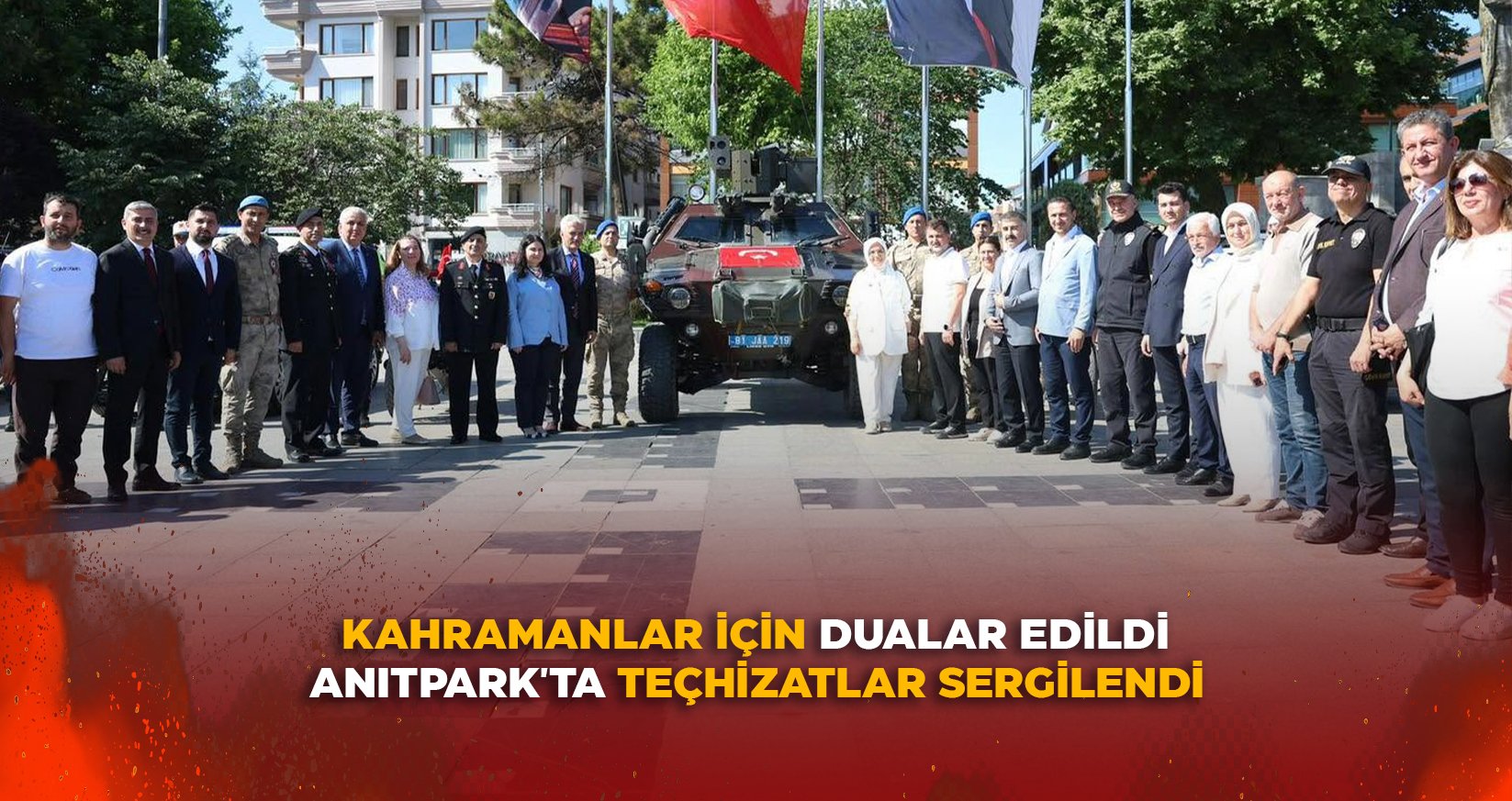 KAHRAMANLAR İÇİN DUALAR EDİLDİ