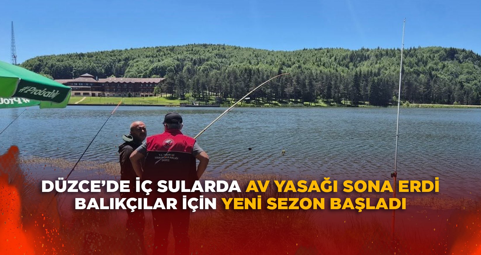 DÜZCE’DE İÇ SULARDA AV YASAĞI SONA ERDİ