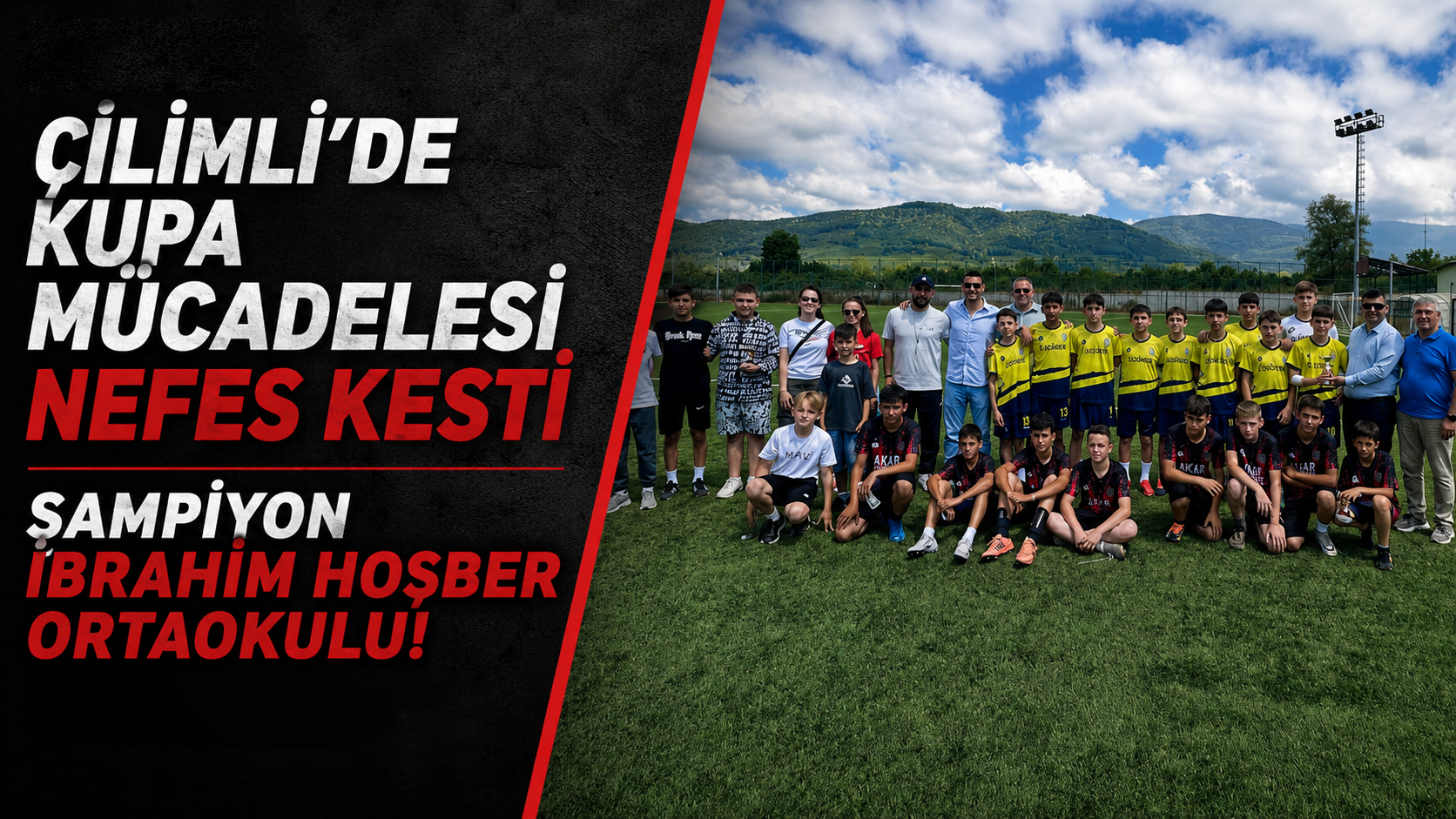 ÇİLİMLİ’DE KUPA MÜCADELESİ NEFES KESTİ