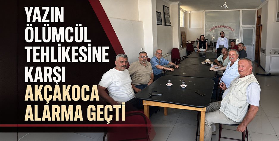 Muhtarlar Sahaya İniyor