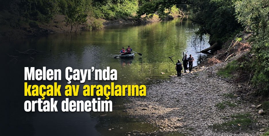 Melen Çayı’nda Ortak Denetim: 16 Pintere El Konuldu