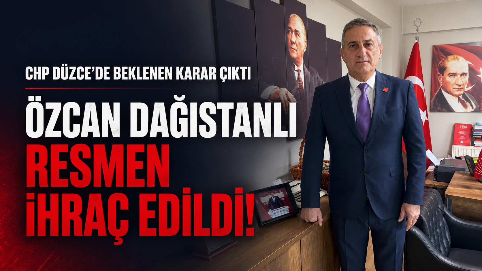Özcan Dağıstanlı Resmen İhraç Edildi!