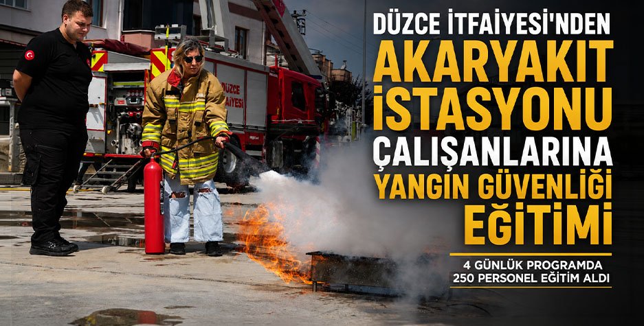 4 Günlük Programda 250 Personel Eğitim Aldı